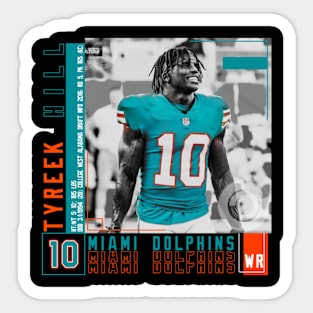 Tyreek Hill Paper Poster Sticker